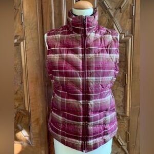 Patagonia Plaid Puffer Vest / Medium